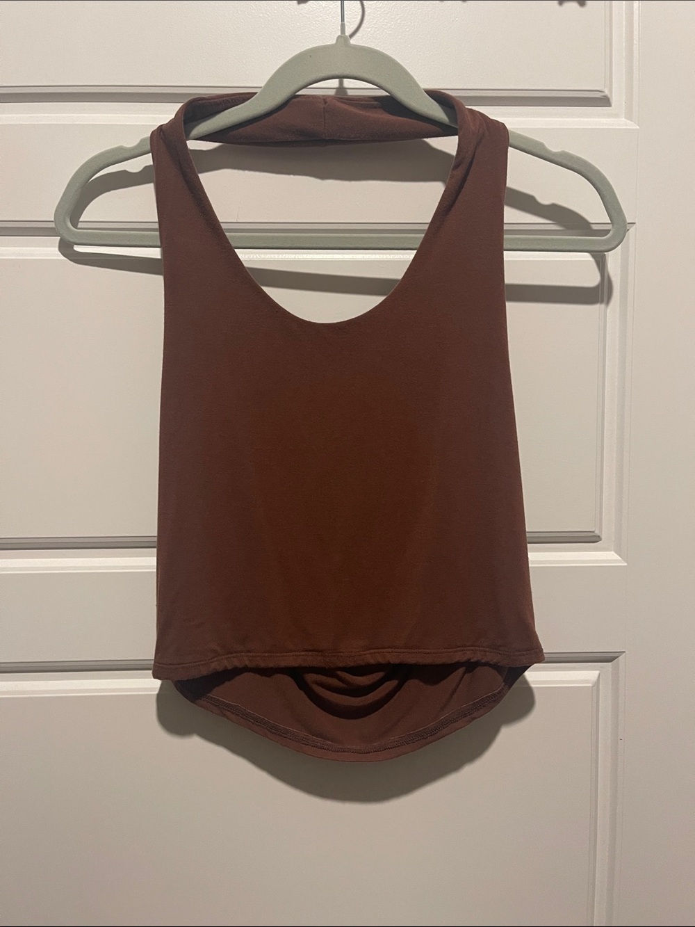 Everyday Racerback Tank Top in Chocolate Brown